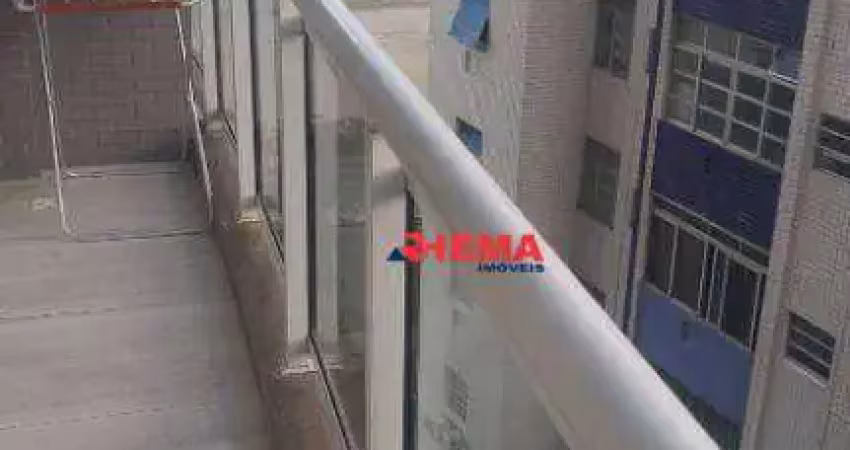Apartamento com 1 dormitório para alugar, 55 m² por r$ 4.950,01/mês - pompéia - santos/sp