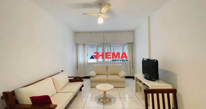 Apartamento com 1 dormitório à venda, 70 m² por r$ 560.000,00 - aparecida - santos/sp
