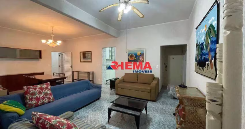 Apartamento com 3 dormitórios à venda, 120 m² por r$ 970.000,00 - aparecida - santos/sp