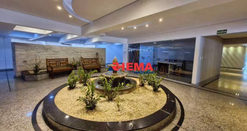 Apartamento com 2 dormitórios à venda, 108 m² por r$ 1.610.000,00 - gonzaga - santos/sp