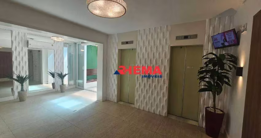 Sala à venda, 92 m² por r$ 685.000,00 - encruzilhada - santos/sp