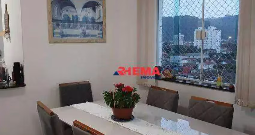 Apartamento com 2 dormitórios à venda, 68 m² por r$ 555.000,00 - campo grande - santos/sp