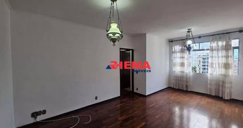 Apartamento com 2 dormitórios à venda, 88 m² por r$ 800.000,00 - boqueirão - santos/sp