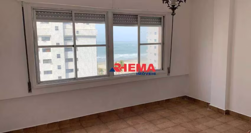 Apartamento com 1 dormitório à venda, 55 m² por r$ 250.000,00 - itararé - são vicente/sp