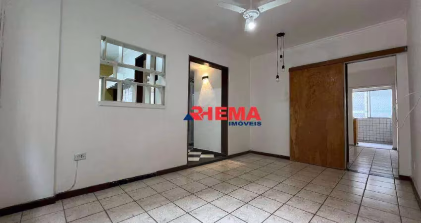 Apartamento na praia com 2 dormitórios r$ 4.200/ano - ponta da praia - santos/sp