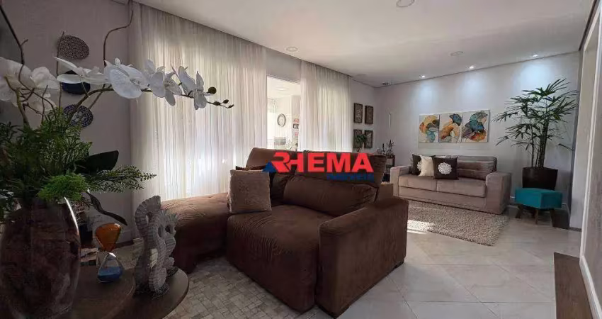 Apartamento com 3 dormitórios à venda, 111 m² por r$ 1.070.000,00 - ponta da praia - santos/sp