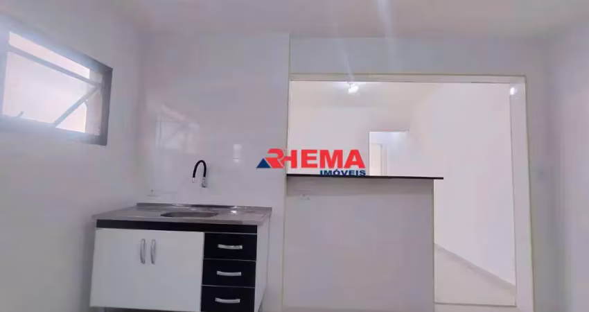 Apartamento com 1 dormitório para alugar, 50 m² por r$ 2.300/mês - embaré - santos/sp