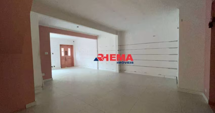 Sobrado com 5 dormitórios à venda, 234 m² por r$ 4.000.000,00 - embaré - santos/sp