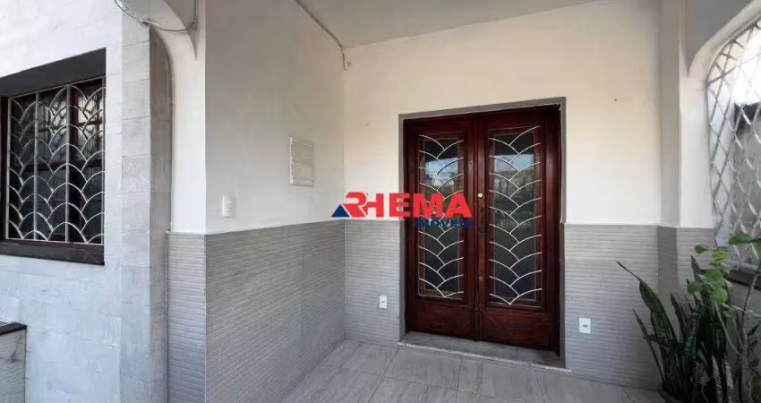 Casa com 2 dormitórios para alugar, 120 m² por r$ 4.500,01/ano - vila mathias - santos/sp