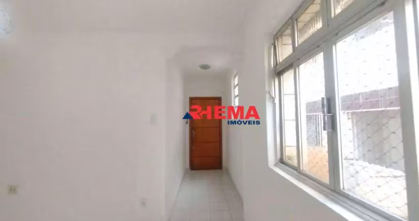 Apartamento com 1 dormitório para alugar, 55 m² por r$ 1.700/mês - vila cascatinha - são vicente/sp