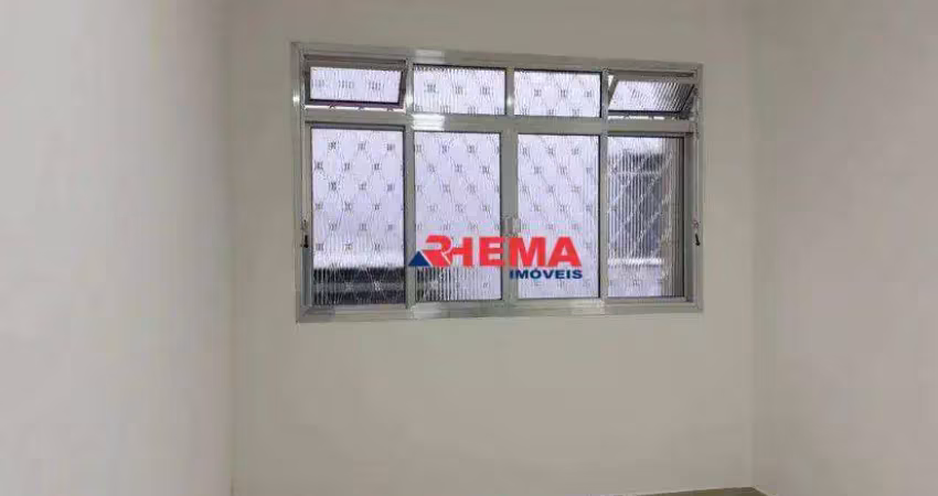 Apartamento com 2 dormitórios para alugar, 70 m² por r$ 2.900,01/mês - vila matias - santos/sp