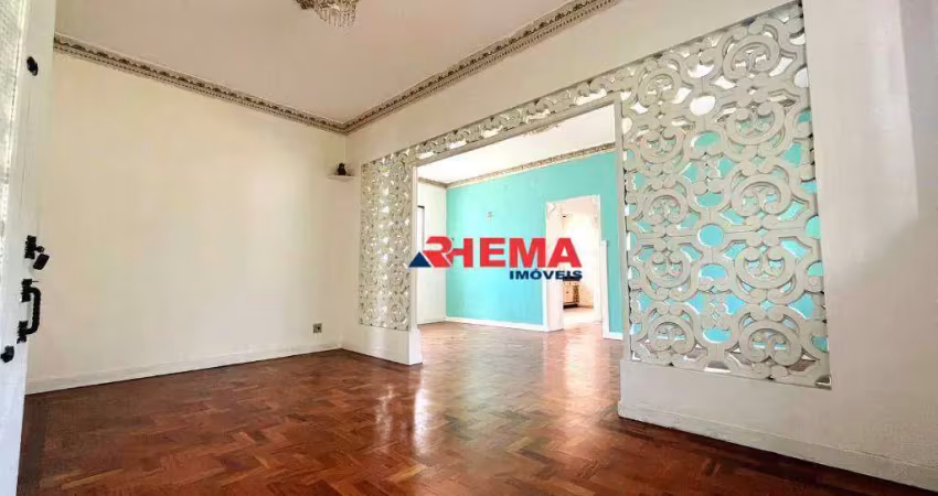 Casa com 3 dormitórios para alugar, 364 m² por r$ 7.200,02/mês - macuco - santos/sp