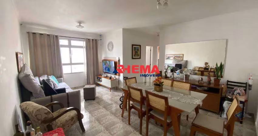 Apartamento com 2 dormitórios à venda, 85 m² por r$ 540.000,00 - boqueirão - santos/sp
