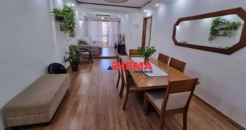 Apartamento com 3 dormitórios à venda, 144 m² por r$ 990.000,00 - aparecida - santos/sp