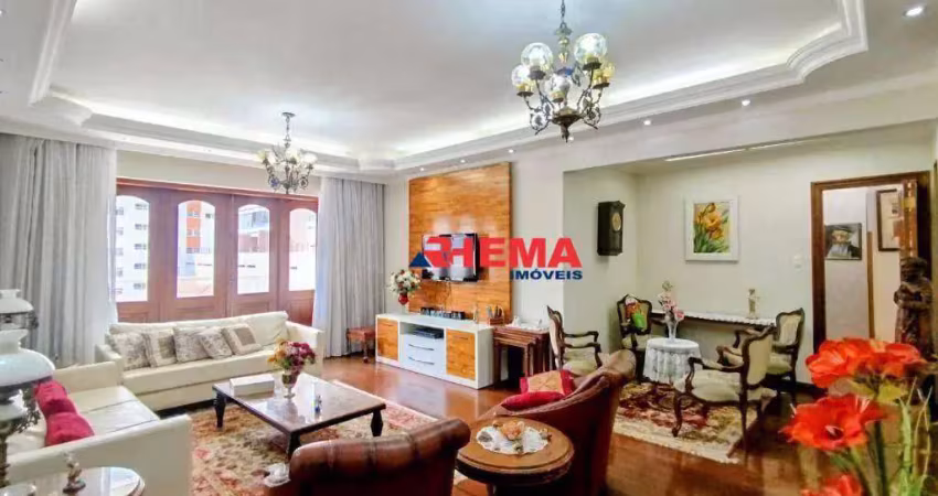 Apartamento com 4 dormitórios à venda, 152 m² por r$ 950.000,00 - gonzaga - santos/sp