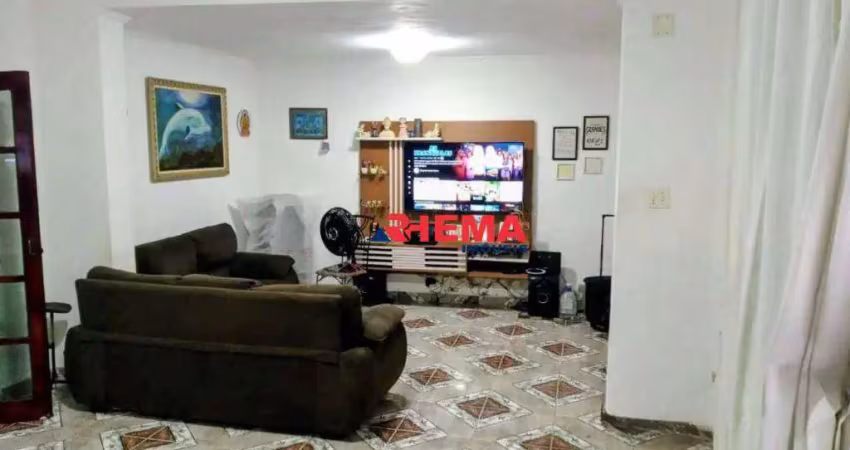 Sobrado com 3 dormitórios à venda, 100 m² por r$ 1.600.000,00 - embaré - santos/sp