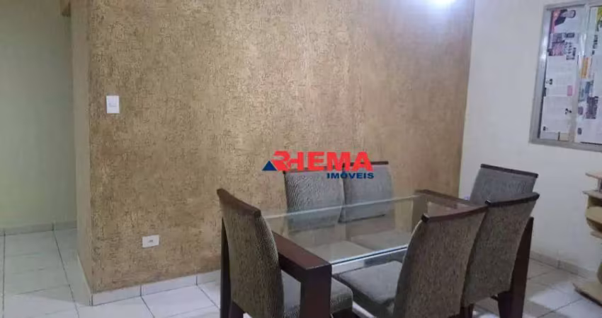 Apartamento com 2 dormitórios para alugar, 70 m² por r$ 3.000,01/mês - campo grande - santos/sp