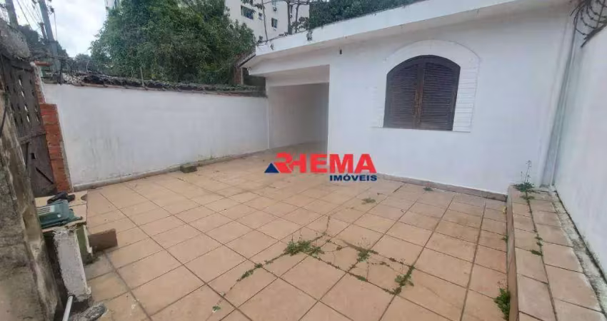Casa com 2 dormitórios para alugar, 115 m² por r$ 3.500,00/mês - marapé - santos/sp