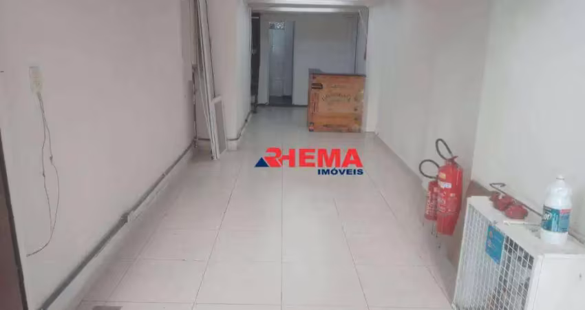 Loja para alugar, 20 m² por r$ 5.000,00/mês - gonzaga - santos/sp