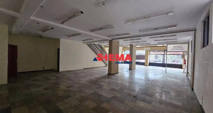 Loja para alugar, 380 m² por r$ 20.000,01/mês - embaré - santos/sp