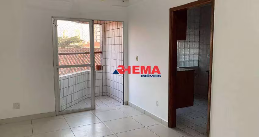 Apartamento com 1 dormitório à venda, 55 m² por r$ 270.000,00 - marapé - santos/sp