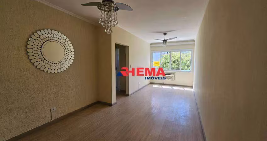 Apartamento com 2 dormitórios para alugar, 98 m² - aparecida - santos/sp