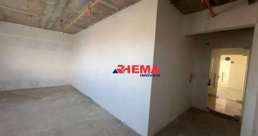 Sala para alugar, 52 m² por r$ 4.500,02/mês - ponta da praia - santos/sp