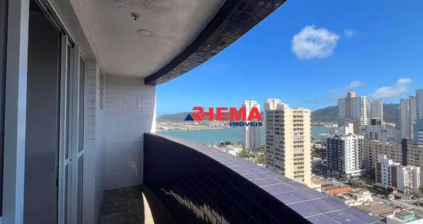 Sala para alugar, 135 m² por r$ 11.500,02/mês - ponta da praia - santos/sp