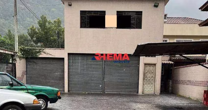 Casa para alugar, 200 m² por r$ 10.000,02/mês - marapé - santos/sp