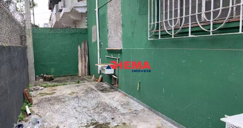 Sobrado para alugar, 180 m² por r$ 8.000,01/mês - campo grande - santos/sp