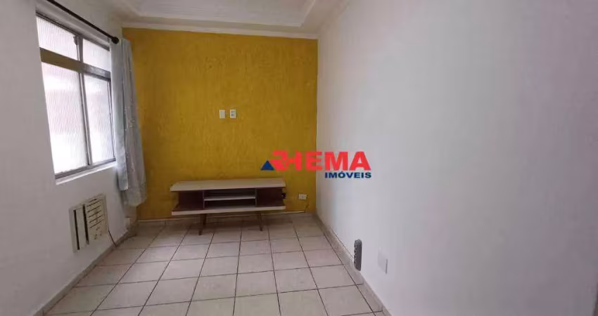 Apartamento com 1 dormitório à venda, 56 m² por r$ 403.000,00 - boqueirão - santos/sp