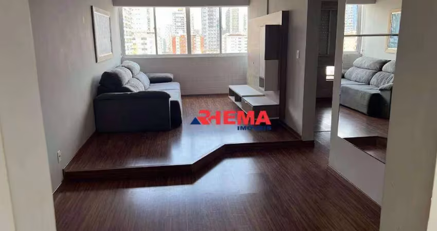 Apartamento com 2 dormitórios à venda, 96 m² por r$ 649.000,00 - campo grande - santos/sp