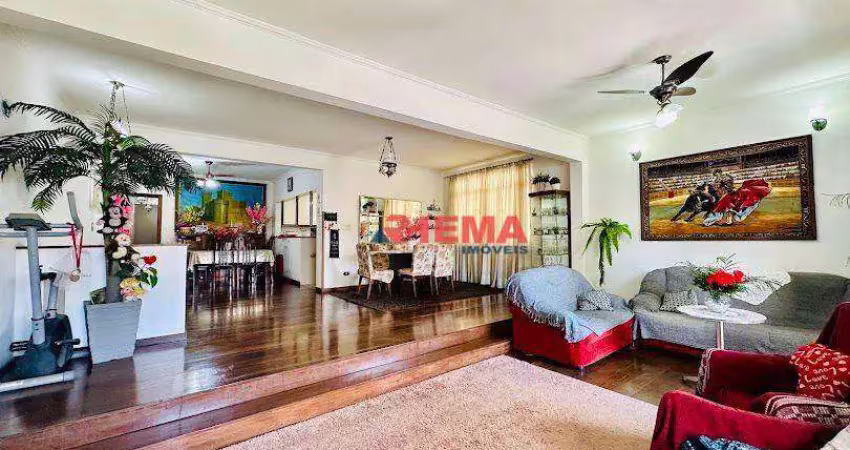 Sobrado com 3 dormitórios à venda, 183 m² por r$ 1.060.000,00 - embaré - santos/sp