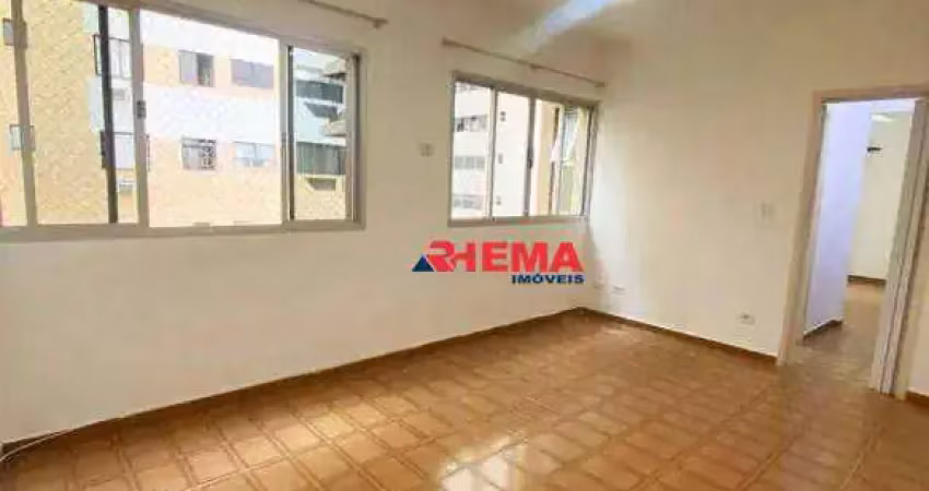 Apartamento com 1 dormitório para alugar, 56 m² por r$ 2.200,01/mês - centro - são vicente/sp