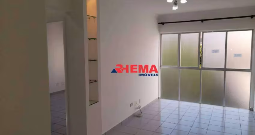 Apartamento com 1 dormitório à venda, 55 m² por r$ 320.000,00 - josé menino - santos/sp