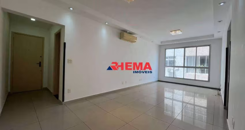 Apartamento com 2 dormitórios para alugar, 80 m² por r$ 4.500,02/mês - embaré - santos/sp