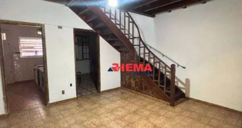 Sobrado com 4 dormitórios para alugar, 100 m² por r$ 4.301,00/ano - vila belmiro - santos/sp