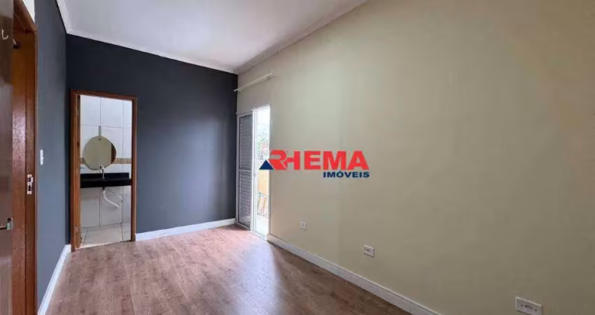 Sobrado com 3 dormitórios à venda, 108 m² por r$ 390.000,00 - tupi - praia grande/sp