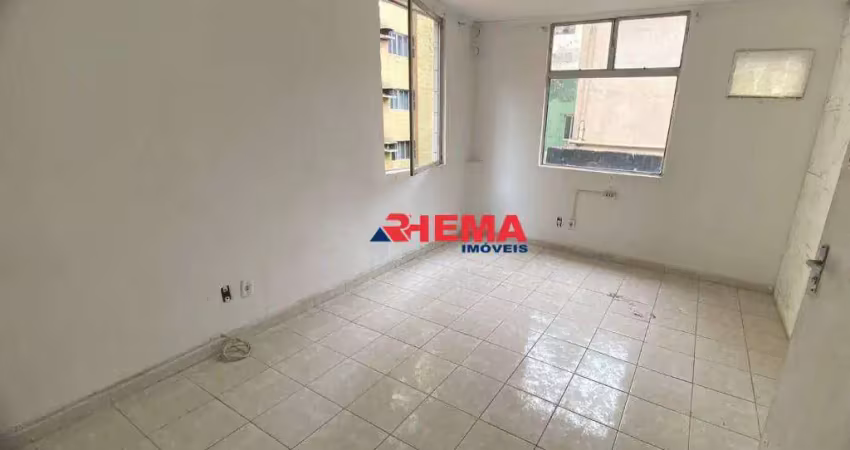 Sala para alugar, 25 m² por r$ 1.400,01/mês - centro - são vicente/sp