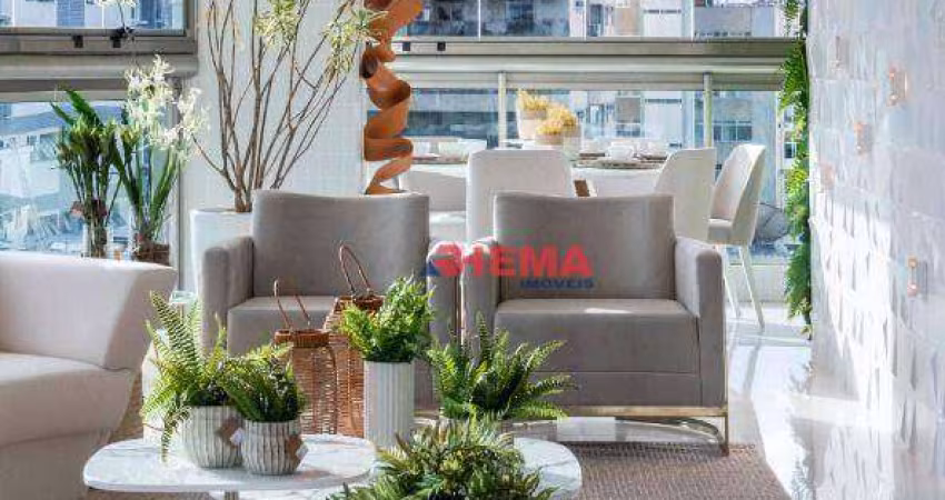 Apartamento com 4 dormitórios à venda, 488 m² por R$ 12.490.000,00 - Ponta da Praia - Santos/SP