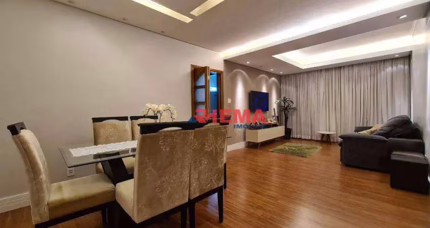 Apartamento com 2 dormitórios à venda, 104 m² por R$ 690.000,00 - Gonzaga - Santos/SP