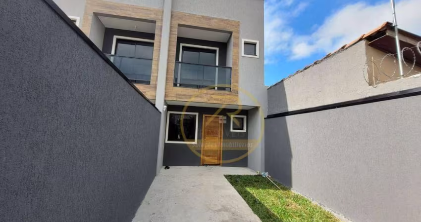 Sobrado com 3 dormitórios à venda, 88 m² por R$ 465.000 - Sítio Cercado - Curitiba/PR