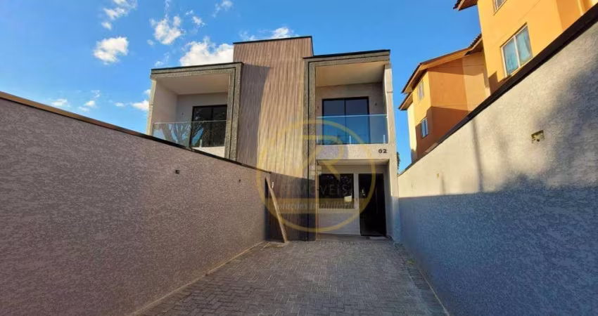 Sobrado com 3 dormitórios à venda, 99 m² por R$ 580.000 - Sítio Cercado - Curitiba/PR
