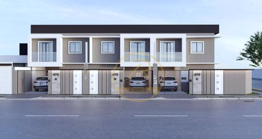 Sobrado com 3 dormitórios à venda, 91 m² por R$ 499.900 - Sítio Cercado - Curitiba/PR
