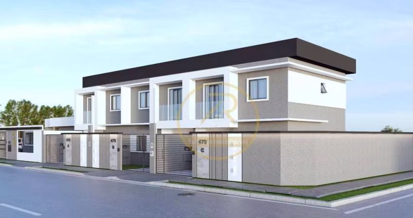 Sobrado com 3 dormitórios à venda, 92 m² por R$ 559.900 - Sítio Cercado - Curitiba/PR