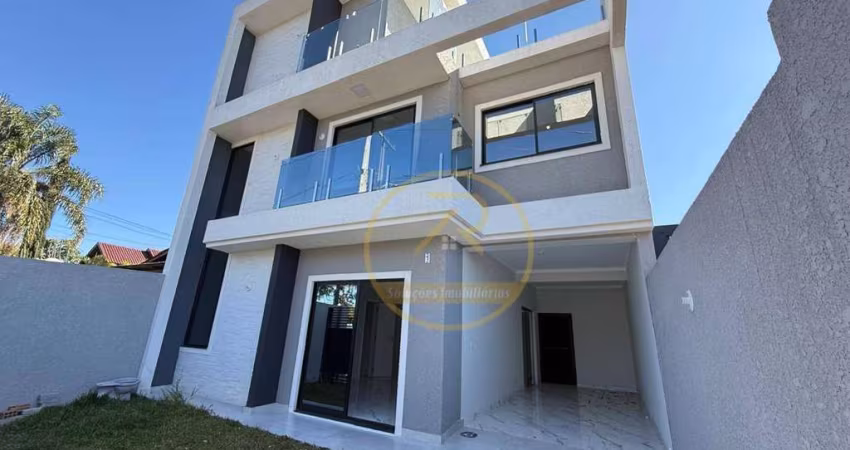 Sobrado com 3 dormitórios, 160 m² - venda por R$ 920.000,00 ou aluguel por R$ 4.500,00/mês - Pinheirinho - Curitiba/PR