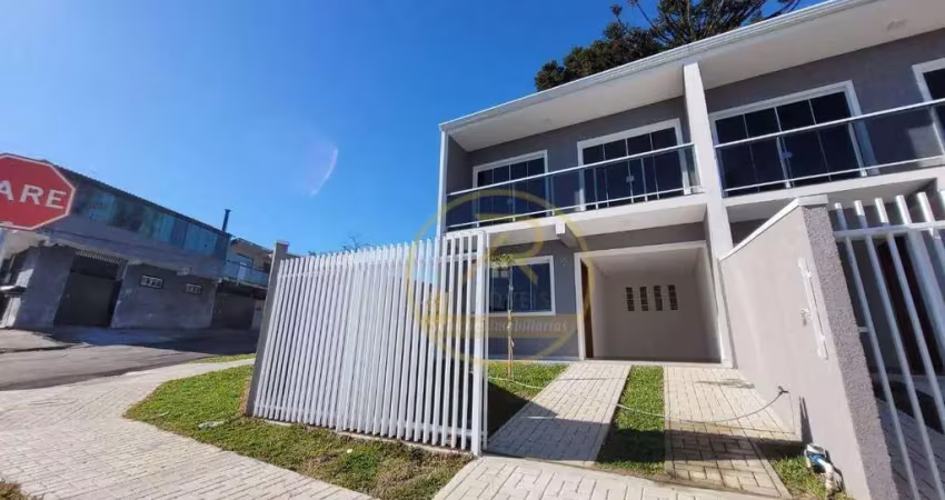 Sobrado com 3 dormitórios à venda, 87 m² por r$ 595.000 - alto boqueirão - curitiba/pr