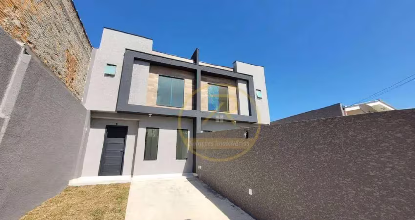 Sobrado com 3 dormitórios à venda, 84 m² por r$ 550.000,00 - sítio cercado - curitiba/pr