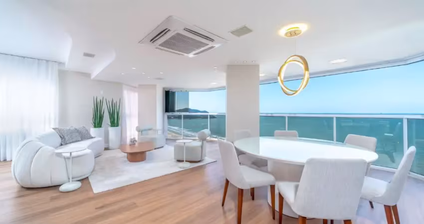 4 suites, um apto por andar ,frente mar com vista panoramica no coração de balneario camboriu.