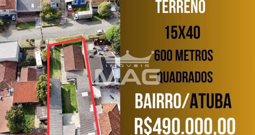 Terreno à venda na Rua Henrique Joaquim Ribeiro, 493, Atuba, Colombo